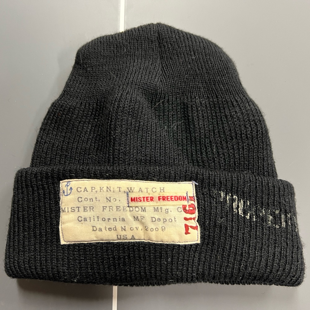 JCrew x Mister Freedom watch cap